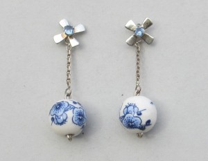 Delft blue jewellery