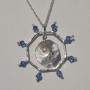 Nautical jewellery set - ship wheel necklace