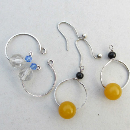 Interchangeable earring set