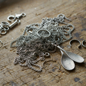 Fusing fine silver scrap: a recycling option?